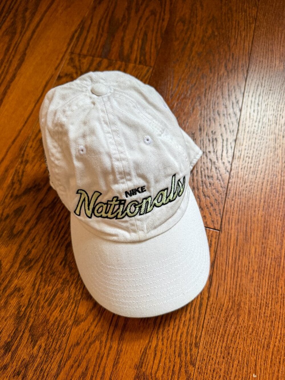 Nike EYBL Nationals Rare White Adjustable Hat S/M